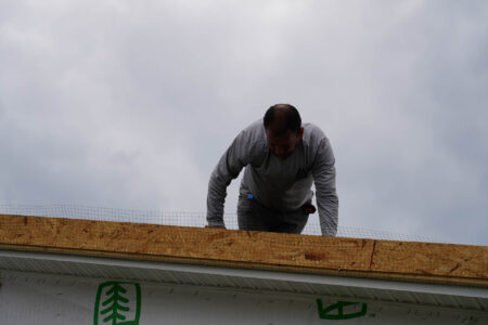 Mobile Home Roof Close Up Service